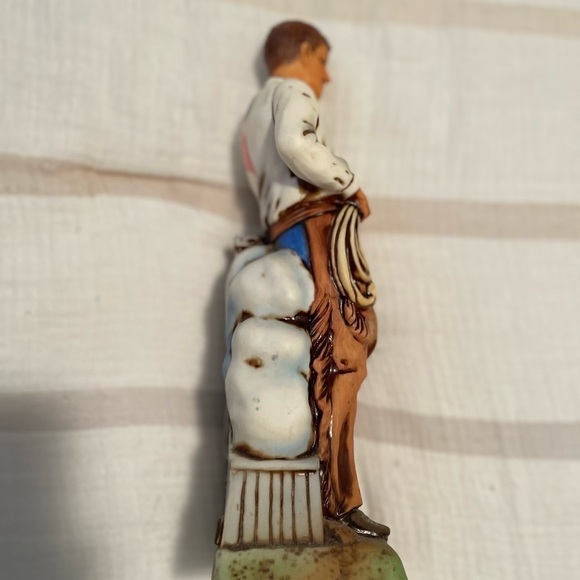 Porcelain Will Rogers Decanter unique (1980s) - Picture 3 of 7